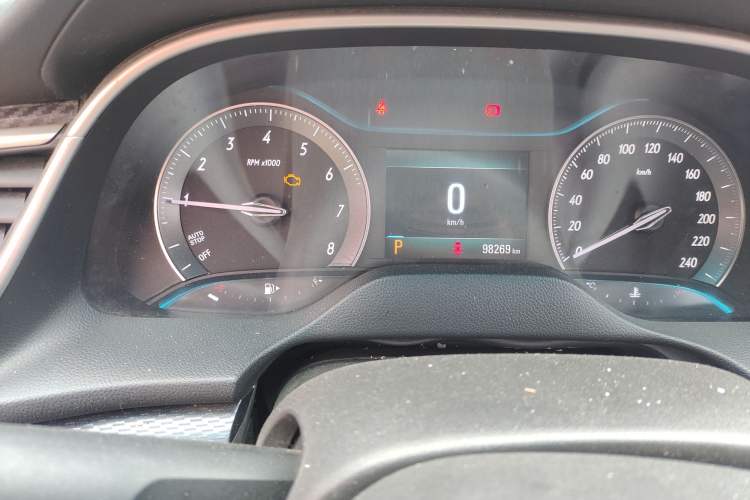 Used Buick GT 2019 18T Automatic Connected Elite Model China V Standard Odometer Close Up
