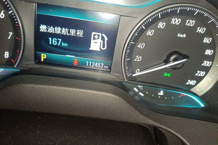 Used Buick GT 2019 18T Automatic Connected Elite Model China VI Standard Odometer Close Up