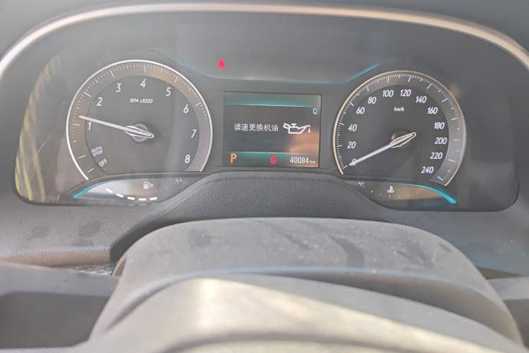 Used Buick GT 2019 18T Automatic Connected Flagship Version China VI Standard Odometer Close Up