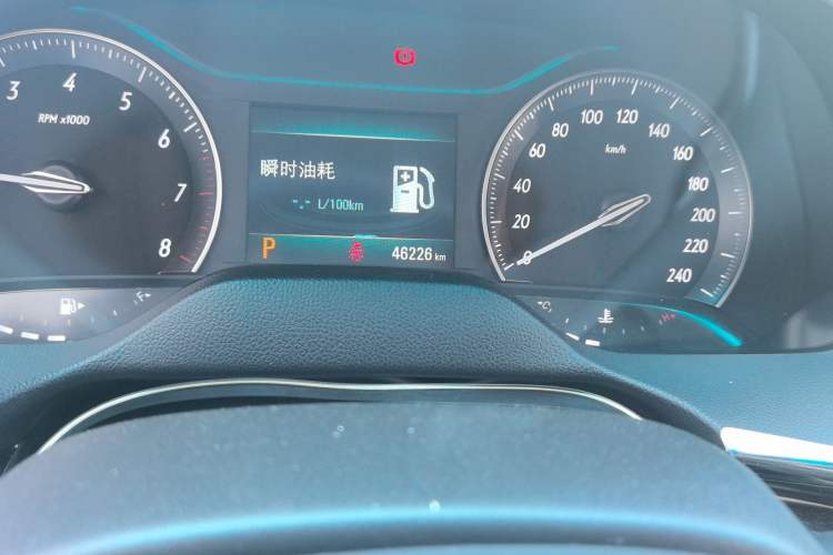 Used Buick GT 2019 18T Automatic Connected Flagship Version China VI Standard Odometer Close Up