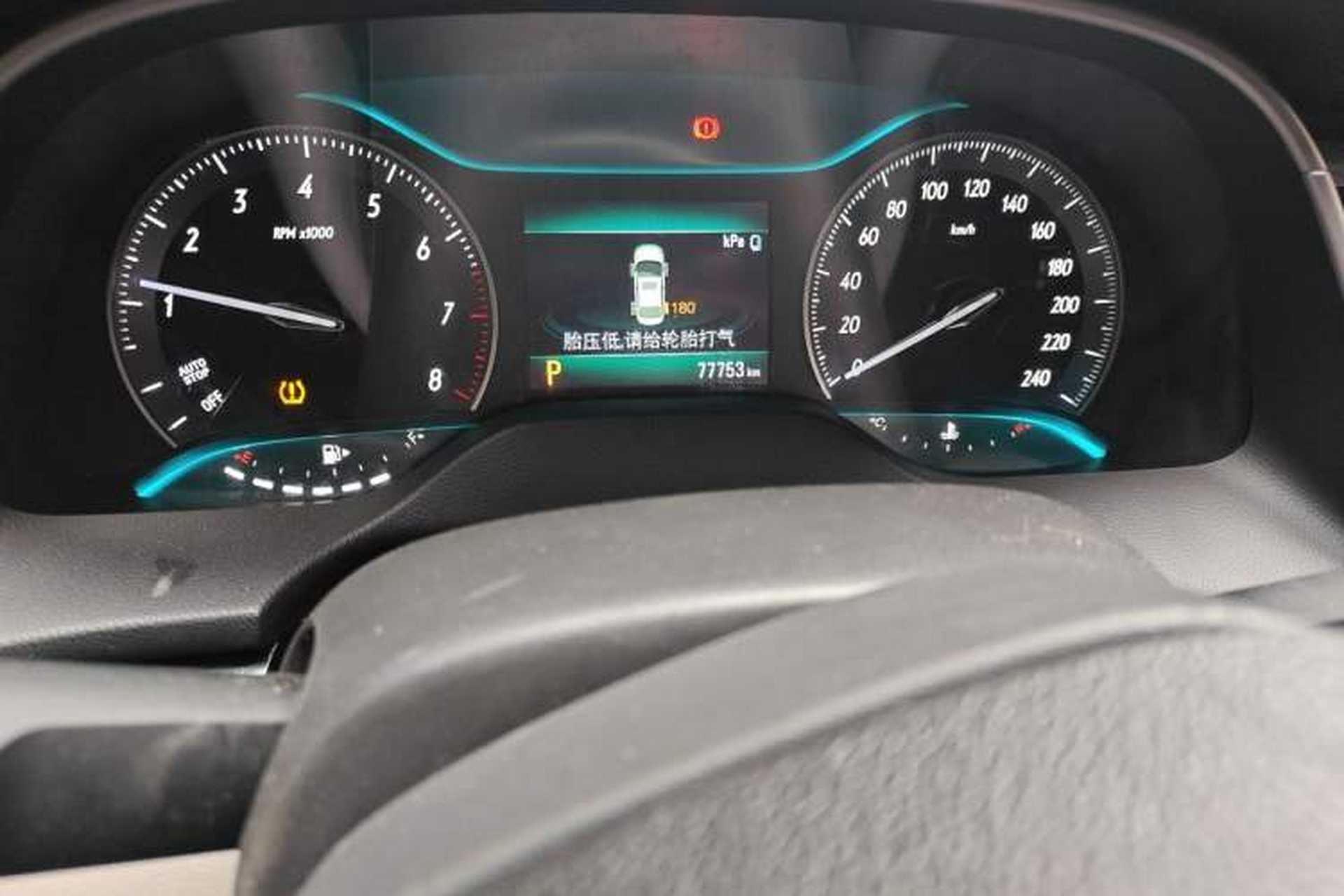 Used Buick GT 2019 18T Automatic Connected Elite Model China VI Standard Odometer Close Up