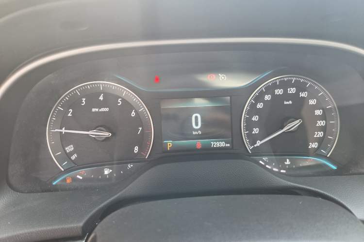 Used Buick GT 2019 18T Automatic Connected Elite Model China VI Standard Odometer Close Up