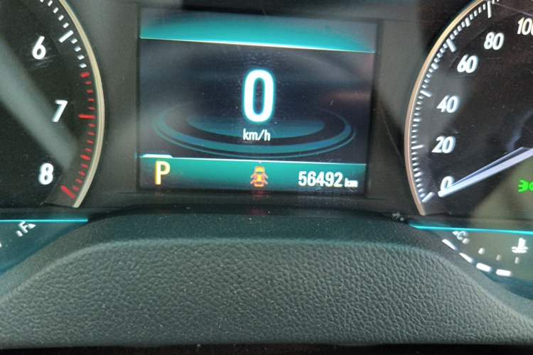 Used Buick GT 2019 15T Dual-Clutch Connected Elite Model China VI Odometer Close Up