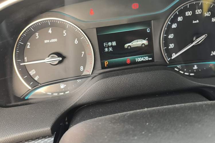 Used Buick GT 2019 18T Automatic Connected Elite Model China VI Standard Odometer Close Up