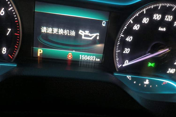 Used Buick GT 2019 18T Automatic Connected Elite Model China V Standard Odometer Close Up