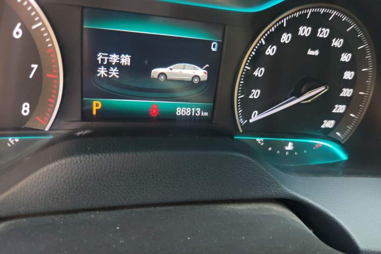 Used Buick GT 2019 18T Automatic Connected Elite Model China V Standard Odometer Close Up