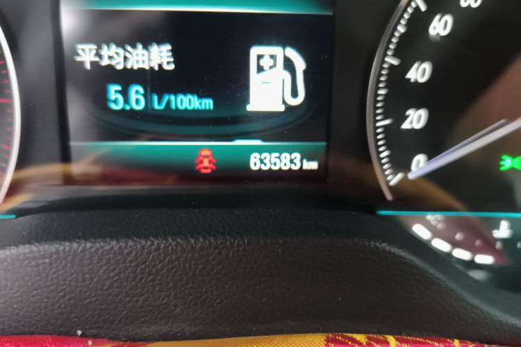 Used Buick GT 2019 15T Manual Elite Version China VI Standard Odometer Close Up