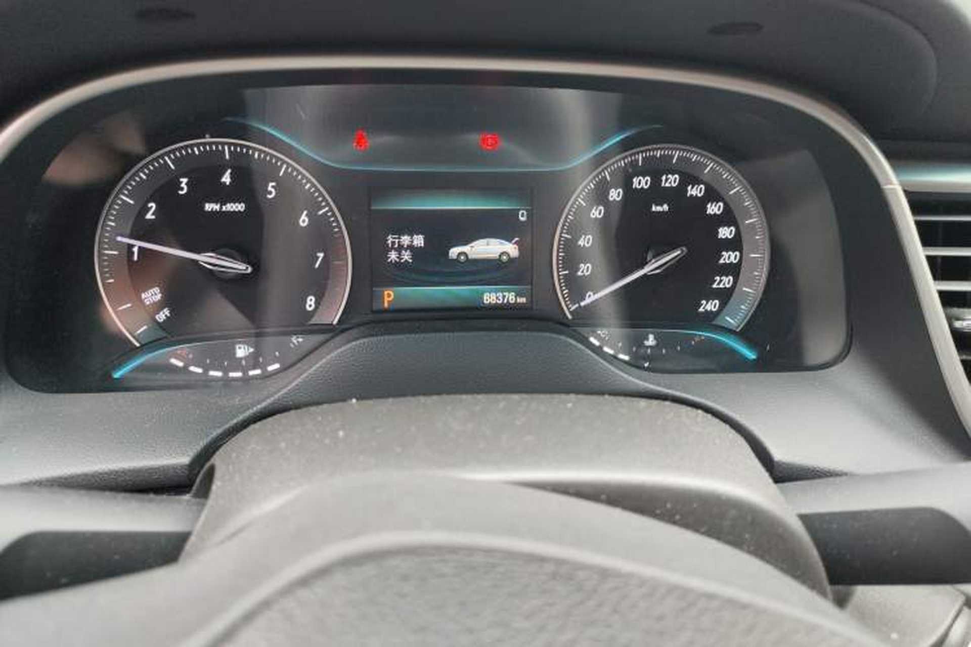 Used Buick GT 2019 18T Automatic Connected Elite Model China V Standard Odometer Close Up
