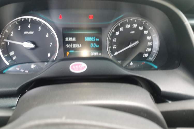 Used Buick GT 2019 18T Automatic Connected Elite Model China VI Standard Odometer Close Up