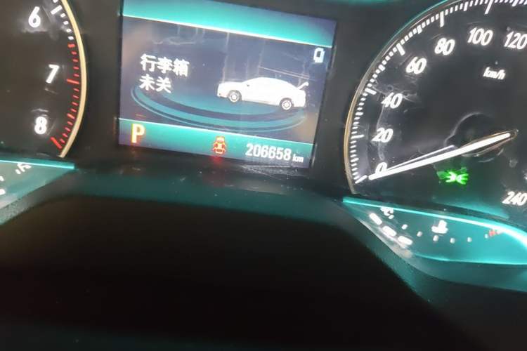 Used Buick GT 2019 18T Automatic Connected Elite Model China V Standard Odometer Close Up