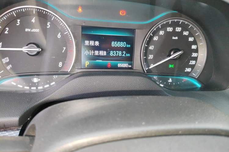 Used Buick GT 2019 18T Automatic Connected Elite Model China V Standard Odometer Close Up