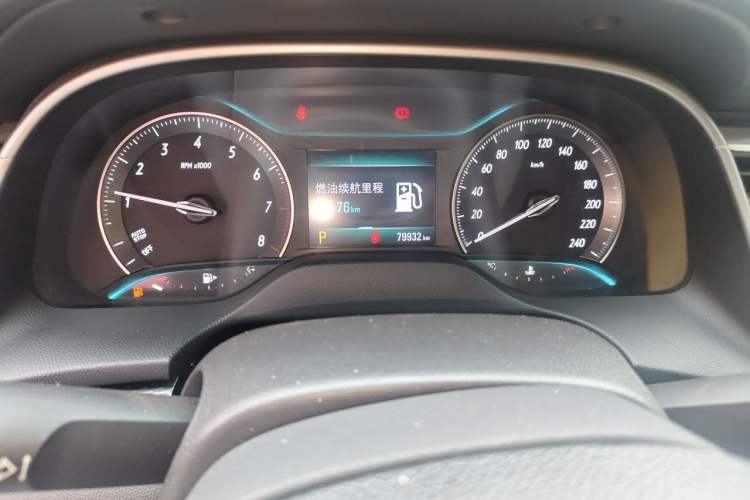 Used Buick GT 2019 18T Automatic Connected Elite Model China VI Standard Odometer Close Up