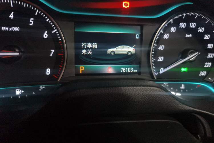 Used Buick GT 2019 18T Automatic Connected Elite Model China VI Standard Odometer Close Up