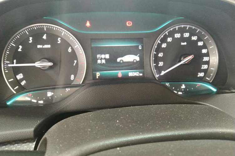 Used Buick GT 2019 18T Automatic Connected Elite Model China V Standard Odometer Close Up
