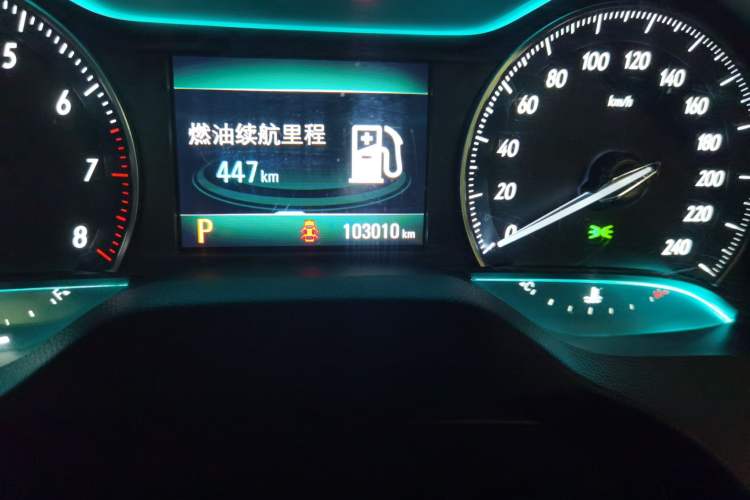 Used Buick GT 2019 18T Automatic Connected Elite Model China V Standard Odometer Close Up