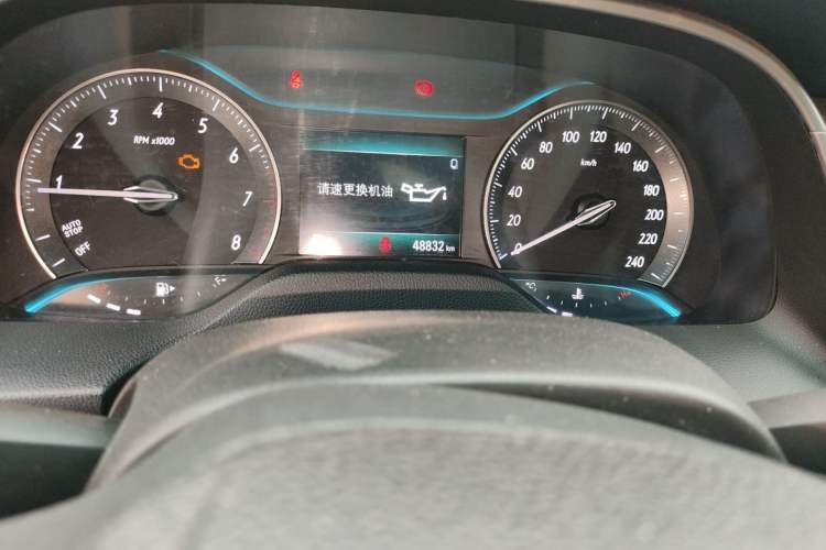 Used Buick GT 2019 18T Automatic Connected Elite Model China VI Standard Odometer Close Up