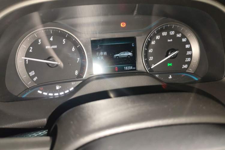 Used Buick GT 2019 18T Automatic Connected Elite Model China VI Standard Odometer Close Up