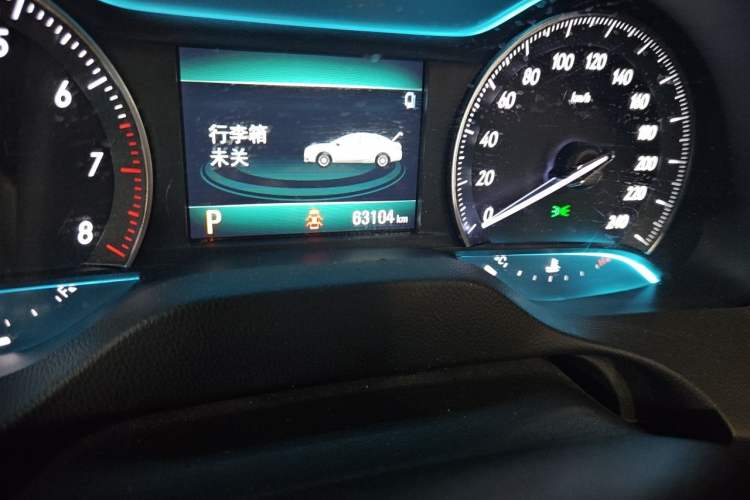 Used Buick GT 2019 18T Automatic Connected Elite Model China VI Standard Odometer Close Up