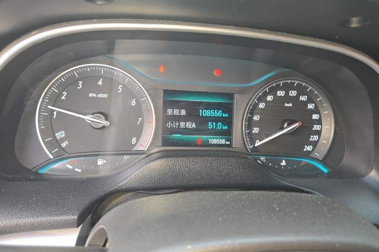 Used Buick GT 2019 15T Manual Elite Version China VI Standard Odometer Close Up