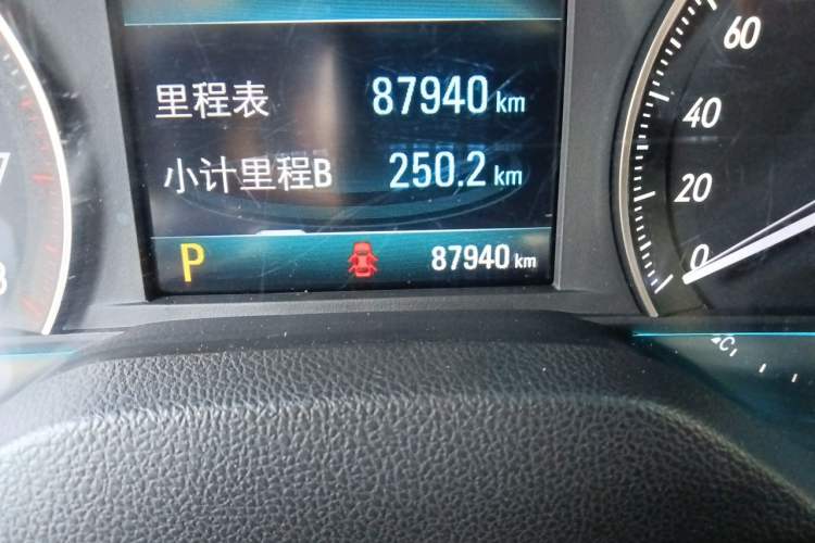 Used Buick GT 2019 18T Automatic Connected Elite Model China V Standard Odometer Close Up