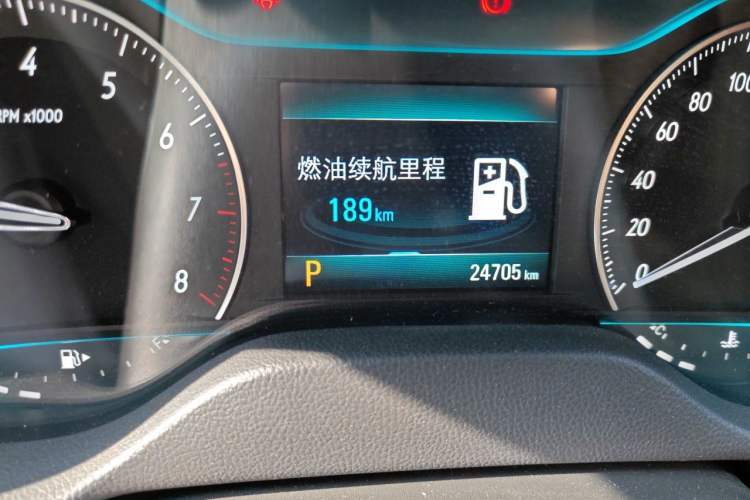 Used Buick GT 2019 18T Automatic Connected Elite Model China VI Standard Odometer Close Up