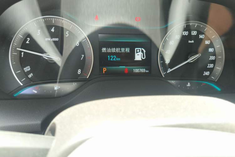 Used Buick GT 2019 18T Automatic Connected Elite Model China VI Standard Odometer Close Up