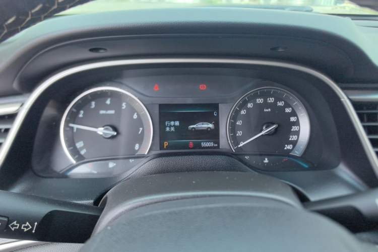 Used Buick GT 2019 18T Automatic Connected Elite Model China VI Standard Instrument Cluster