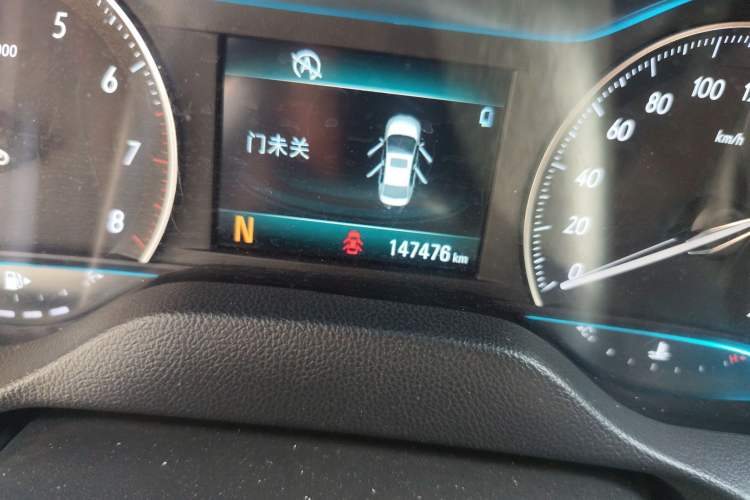 Used Buick GT 2021 Exemplar 1.5L Automatic Elite Version Odometer Close Up