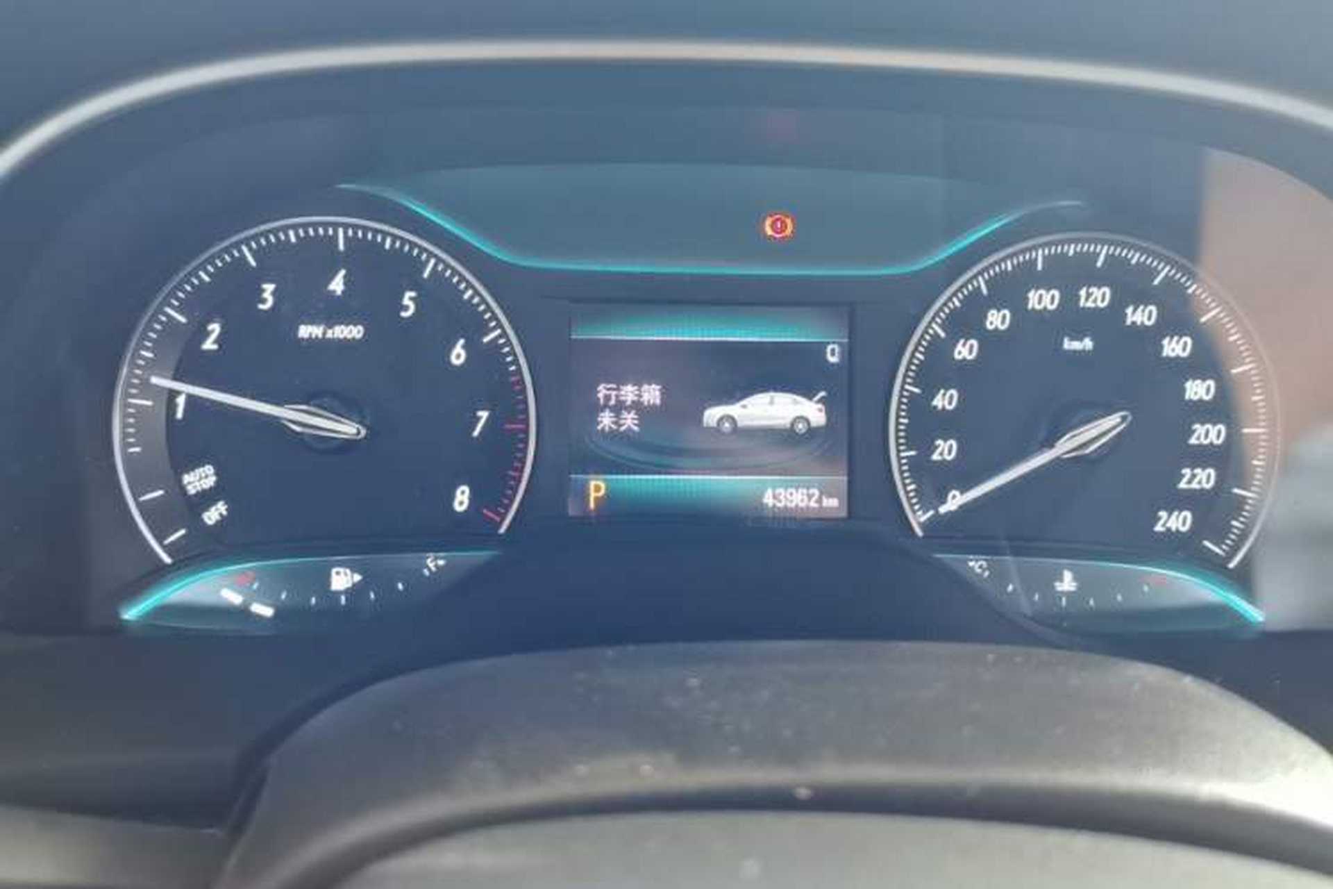 Used Buick GT 2021 Exemplar 1.5L Automatic Elite Version Instrument Cluster