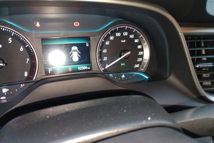 Used Buick GT 2021 Revised Version Flagship 1.5L Automatic Elite Edition Odometer Close Up