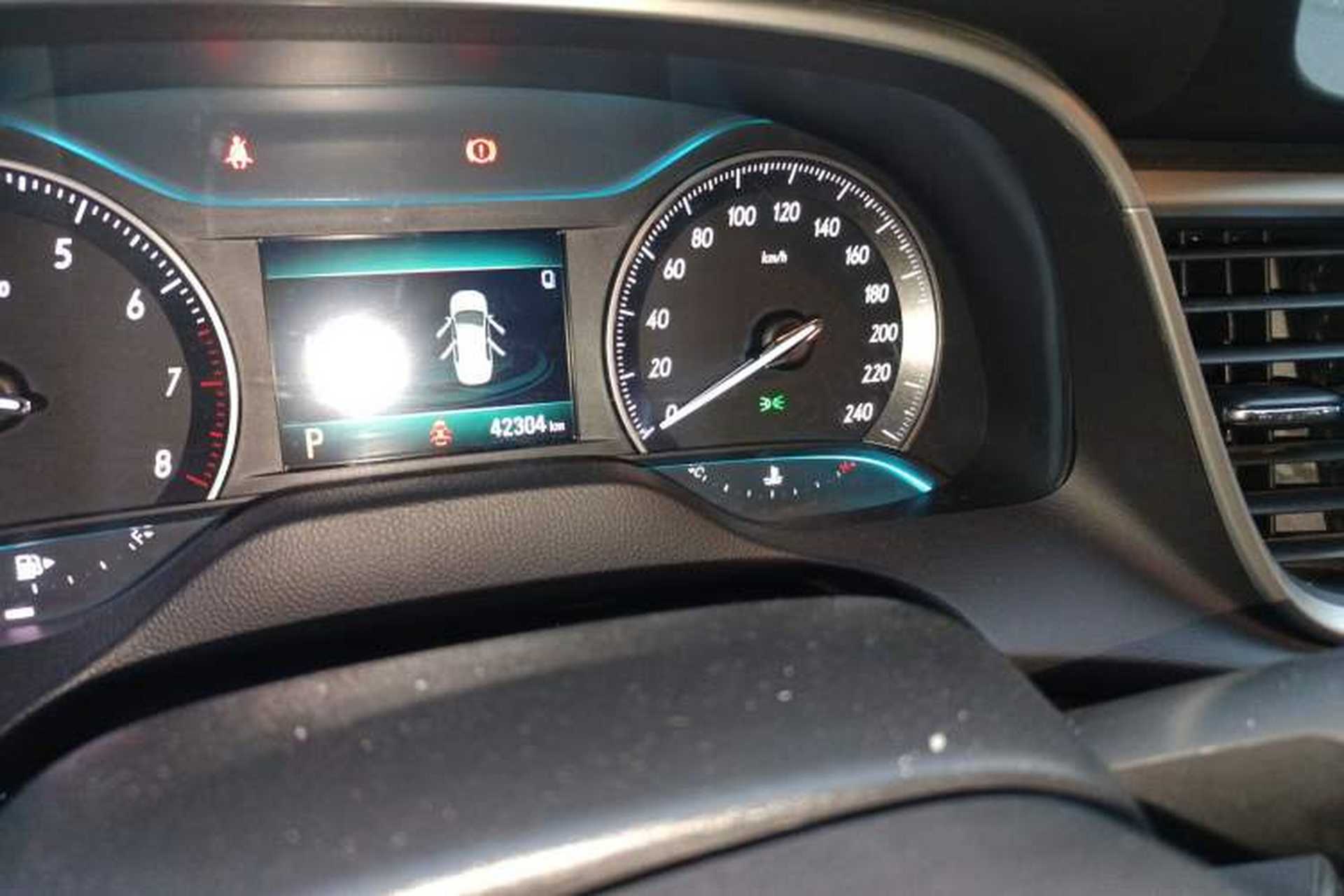 Used Buick GT 2021 Revised Version Flagship 1.5L Automatic Elite Edition Odometer Close Up