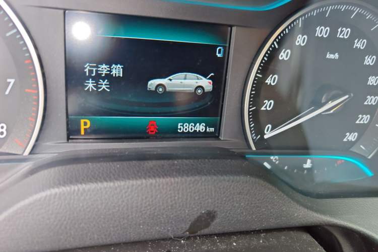 Used Buick GT 2021 Revised Version Flagship 1.5L Automatic Elite Edition Odometer Close Up