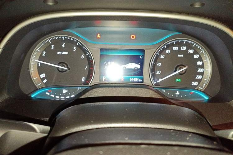 Used Buick GT 2021 Revised Version Flagship 1.5L Automatic Elite Edition Odometer Close Up