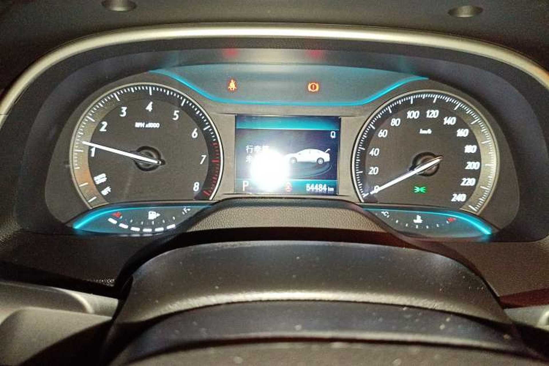 Used Buick GT 2021 Revised Version Flagship 1.5L Automatic Elite Edition Odometer Close Up