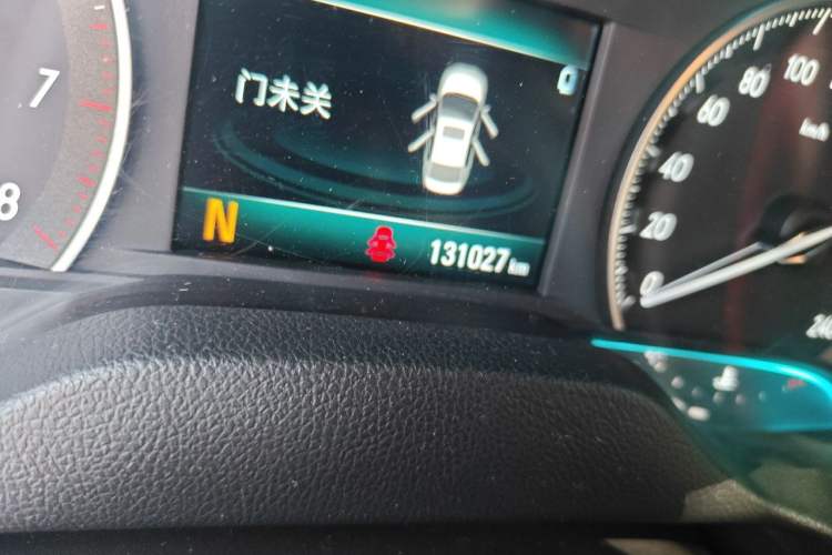 Used Buick GT 2021 Revised Version Flagship 1.5L Automatic Elite Edition Odometer Close Up