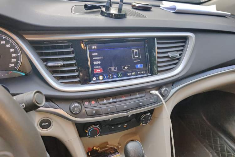 Used Buick GT 2021 Exemplar 1.5L Automatic Elite Version Audio And AC Panel