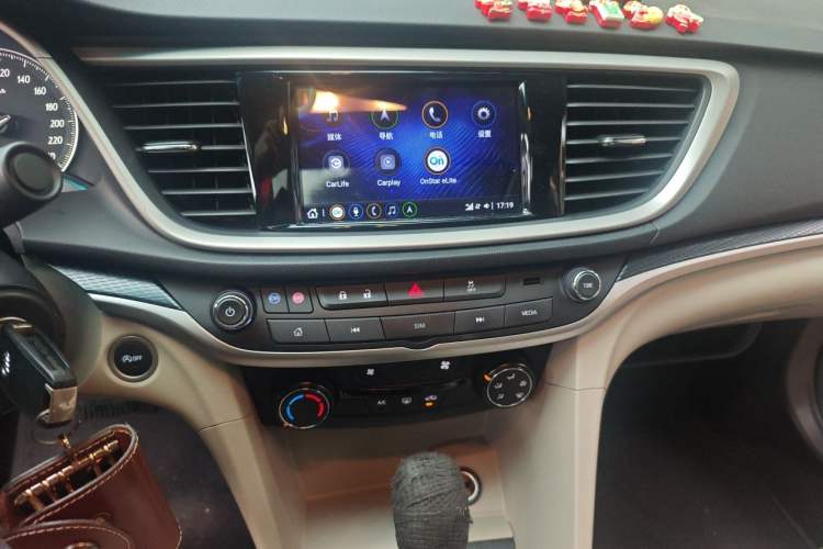 Used Buick GT 2021 Exemplar 1.5L Automatic Elite Version Audio And AC Panel