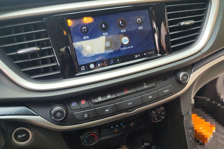 Used Buick GT 2021 Revised Version 1.3T Automatic Mild Hybrid Elite Edition Audio And AC Panel