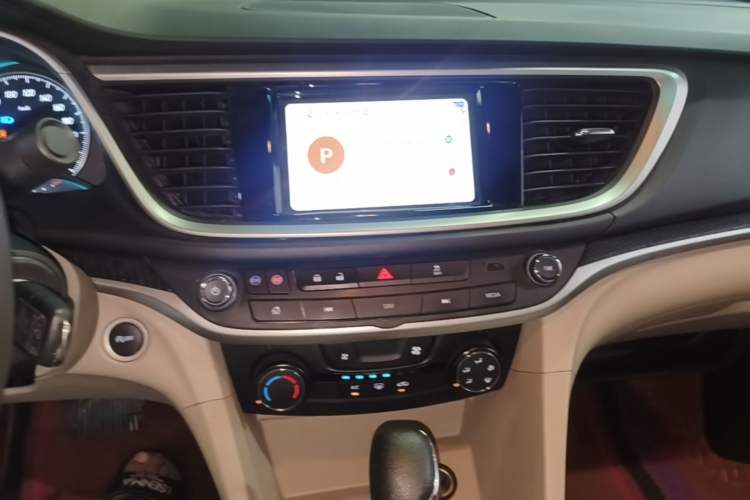 Used Buick GT 2021 Exemplar 1.5L Automatic Elite Version Audio And AC Panel