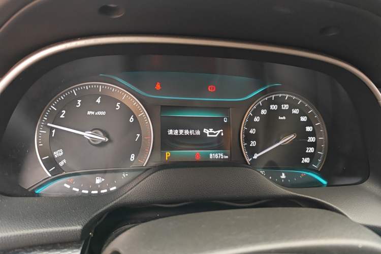 Used Buick GT 2021 1.3T Automatic Mild Hybrid Elite Version Instrument Cluster