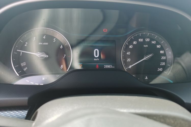 Used Buick GT 2021 Revised Version Flagship 1.5L Automatic Elite Edition Odometer Close Up