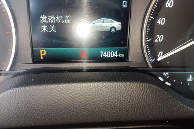 Used Buick GT 2021 Revised Version Flagship 1.5L Automatic Elite Edition Odometer Close Up