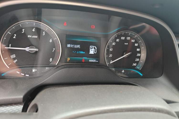 Used Buick GT 2021 Revised Version Flagship 1.5L Automatic Elite Edition Odometer Close Up