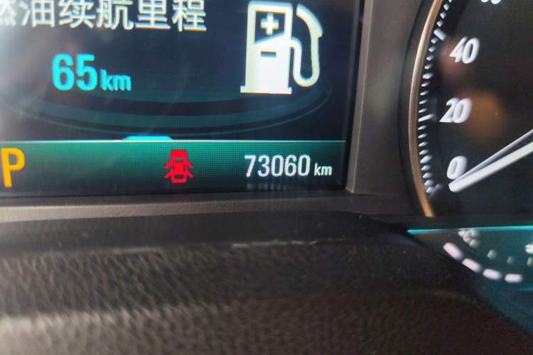 Used Buick GT 2021 Revised Version 1.3T Automatic Mild Hybrid Elite Edition Odometer Close Up