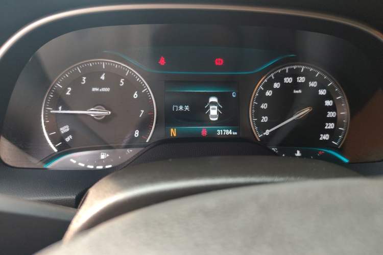 Used Buick GT 2021 Revised Version Flagship 1.5L Automatic Elite Edition Odometer Close Up