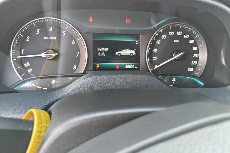 Used Buick GT 2021 Revised Version Flagship 1.5L Automatic Elite Edition Odometer Close Up