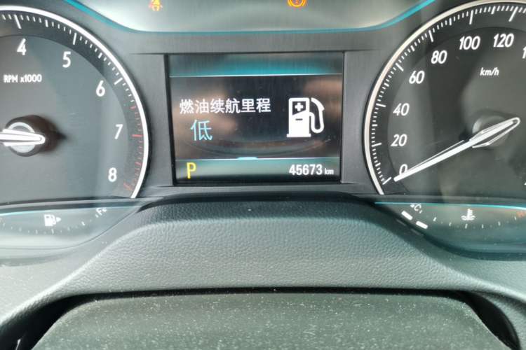 Used Buick GT 2021 Revised Version Flagship 1.5L Automatic Elite Edition Odometer Close Up