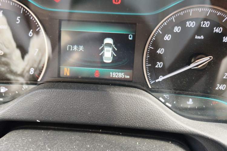 Used Buick GT 2021 Revised Version Flagship 1.5L Automatic Elite Edition Odometer Close Up