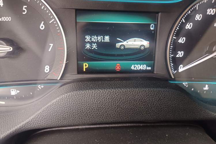 Used Buick GT 2021 Exemplar 1.5L Automatic Entry-Level Trim Odometer Close Up