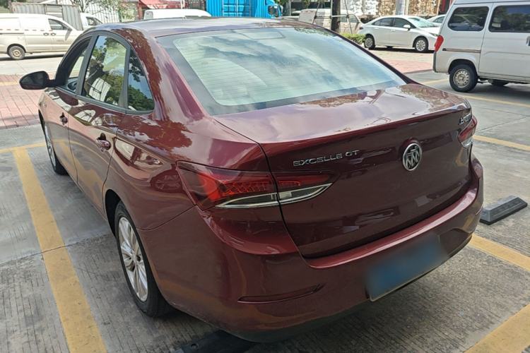 Used Buick GT 2021 Revised Version Flagship 1.5L Automatic Entry-Level Trim Rear Left 45 Deg